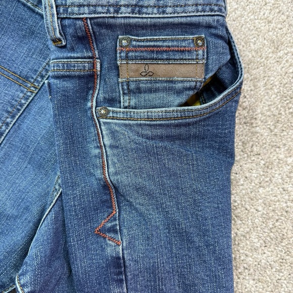 PrAna Men's Denim‎ Blue Jeans BREATHE Size 36x30 Straight Leg Slim Fit - Picture 6 of 15